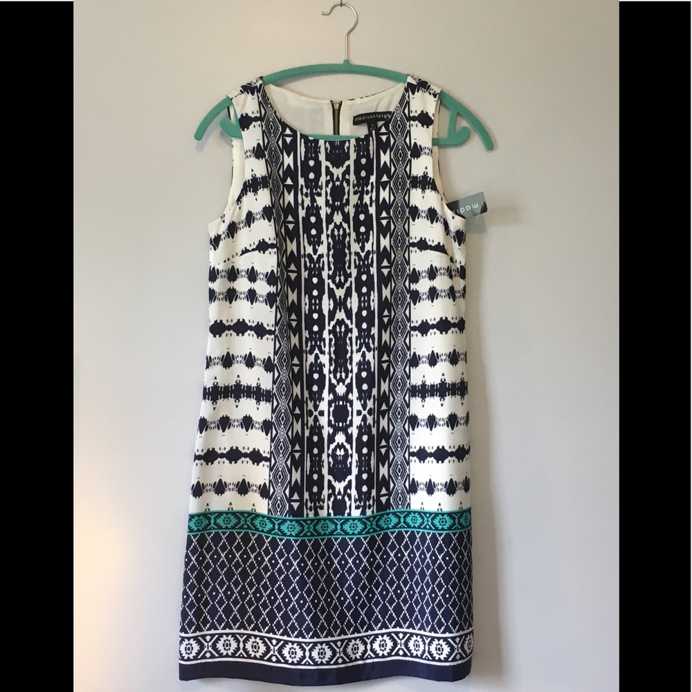Classy Ethnic Print Summer Dress